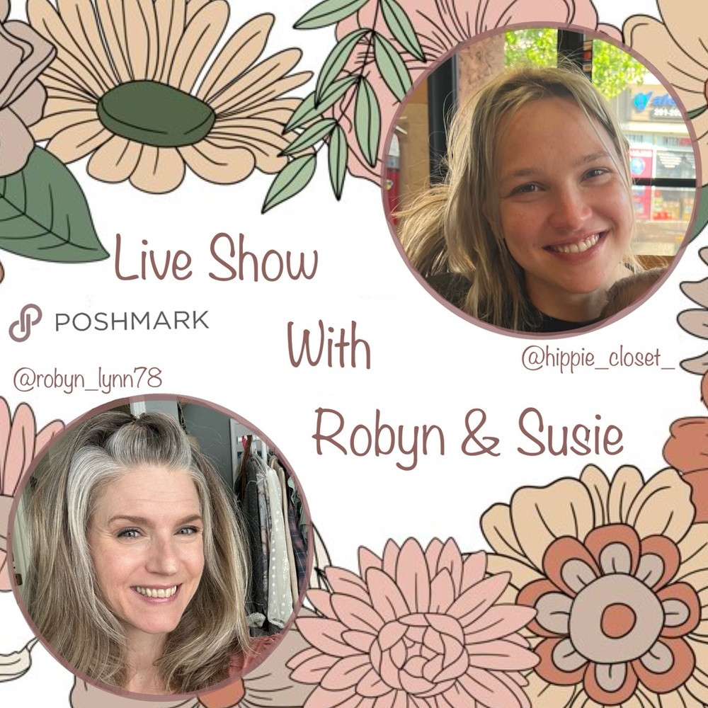 Notification! 📣 LIVE Cohost with Susie (Hippie_closet_ )& Robyn (Robyn_lynn78)